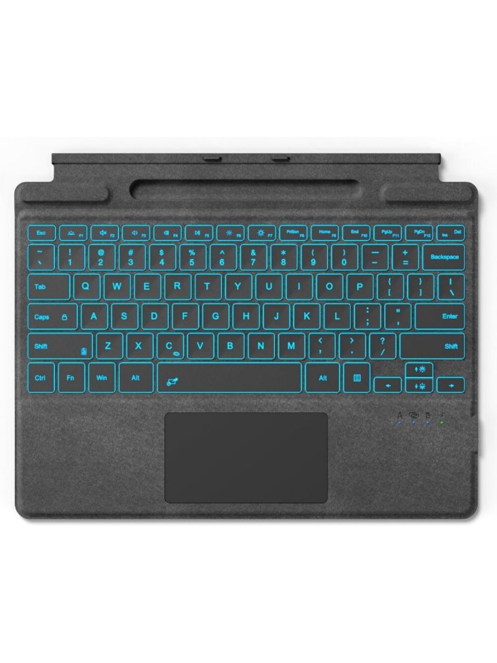 Wireless Keyboard Type Cover for Surface Pro 11/10/9/8/X - Slim, Portable